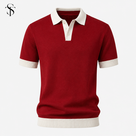 ST - Fine Knit Polo Shirt
