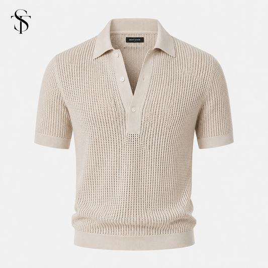 ST - Sand Crochet Polo