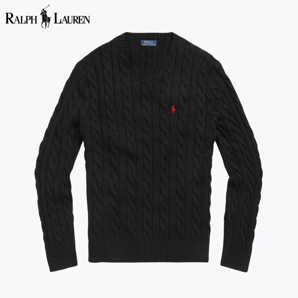 Ralph L. Classic Cable-Knit Jumper