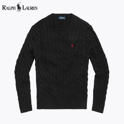 Ralph L. Classic Cable-Knit Jumper